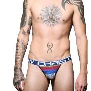 Andrew Christian 2P Almost Naked Stripe Jock Mixed Polyamid Small Herr...