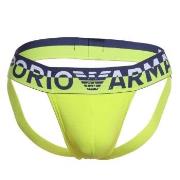 Armani Cotton Jockstrap 2P Limegreen Baumwolle Large Herren