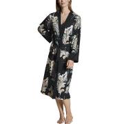 Calida Favourite Seduction Kimono Schwarz geblümt X-Small Damen