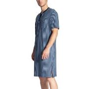 Calida Relax Imprint Nightshirt Blau Baumwolle Small Herren