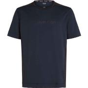 Calvin Klein Sport Logo Gym T-Shirt Schwarz Polyester Small Herren