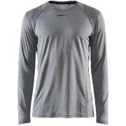 Craft Essence LS Tee Men Grau Polyester Small Herren