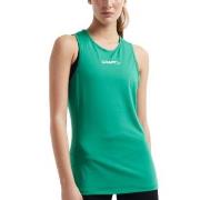 Craft Rush Slim Singlet W Dunkelgrün Polyester Small Damen