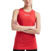 Craft Rush Slim Singlet W Rot Polyester Small Damen