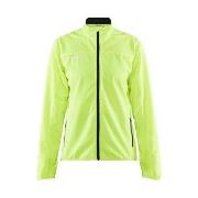 Craft Rush Wind Jacket W Limegreen Polyamid Small Damen