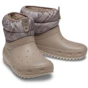 Crocs Classic Neo Puff Shorty Boot W Beige US W6 (EU 36-37) Damen