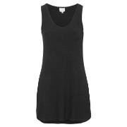 Damella Bamboo Nightdress Schwarz Bambus Small Damen