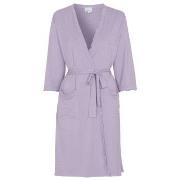 Damella Viscose Plain Wave Robe CL2 Lavendel Bambus Small Damen