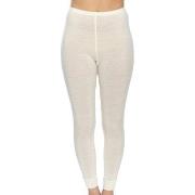 Damella Wool Leggings Elfenbein Wolle Small Damen