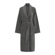 Decoy Long Terry Robe With Hood Grau Polyester Small Damen