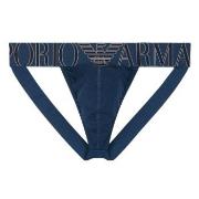 Emporio Armani Megalogo Jockstrap Dunkelblau Baumwolle Small Herren