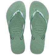 Havaianas Slim Crystal SW II Grün Gr 35/36  Damen