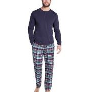 Jockey Pyjama 11 Mix Cotton Blau/Grün Baumwolle Small Herren