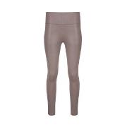 Magic Leather Look Legging Braun Small Damen