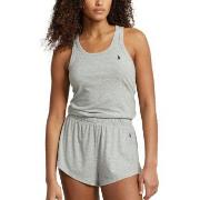 Polo Ralph Lauren Tank And Short Set Grau Large Damen