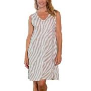Trofe Bamboo Zebra 90 CM Braun gemustert Medium Damen