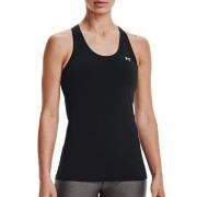 Under Armour 3P HeatGear Racer Tank Schwarz Polyester Small Damen