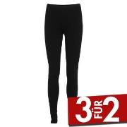 Decoy Stretchy Leggings Schwarz Viskose Small Damen