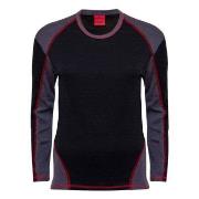 JBS Proactive Shirt Long Sleeve 414-14 Schwarz/Rot Small Herren