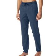 Schiesser Mix and Relax Cotton Long Pants Blau Baumwolle Small Herren