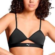 Puma Cut Out Triangle Top Schwarz Polyamid Small Damen