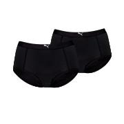Puma 2P High Waist Hipster Schwarz Polyamid Small Damen