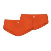 Puma 2P Seamless Hipster Orange Small Damen