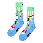 Happy Socks Dinner Sock Hellblau Baumwolle Gr 41/46