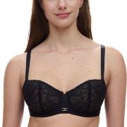 Chantelle BH Origins Lace Unlined Demi Bra Schwarz Nylon B 70 Damen