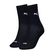 Puma 2P Women Logo Crew Socks Schwarz Gr 39/42 Damen