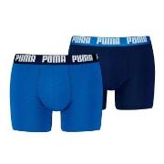 Puma 2P Men Everyday Basic Boxer Schwarz/Blau Baumwolle Small Herren