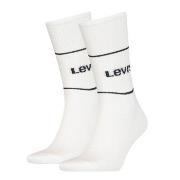 Levis 2P Organic Cotton Sock Weiß/Schwarz Gr 39/42