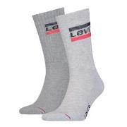 Levis 2P Sport Regular Cut Sock Grau Gr 39/42