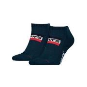 Levis 2P Sportswear Logo Low Cut Sock Marine Gr 39/42