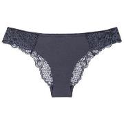 Wild Peony Florale Brazilian Knickers Dunkelgrau 38 Damen