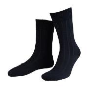 Amanda Christensen Grade Wide Rib Ankle Socks Marine Gr 43/46