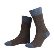 Amanda Christensen True Contrast Ankle Sock Braun Gr 39/42