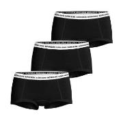 Björn Borg 3P Everyday Cotton Boxer Shorts Schwarz/Weiß Baumwolle Smal...