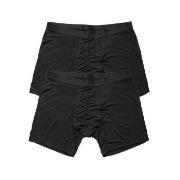 Panos Emporio 2P EcoVero Pouch Boxer Schwarz Ökologische Baumwolle Sma...