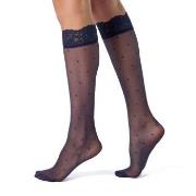 Oroblu Strumpfhosen Sweetie 20 Sheer Knee-Highs Marine Polyamid One Si...