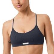 Björn Borg BH Studio Seamless Ribbed Strap Bra Marine Polyamid Medium ...