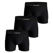 Björn Borg 3P Organic Cotton Stretch Boxers Schwarz Ökologische Baumwo...