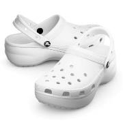 Crocs Classic Platform Clog Weiß US W6 (EU 36-37) Damen