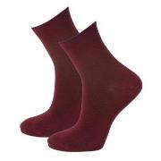 Trofe Bamboo Loose Socks Weinrot Gr 39/42 Damen