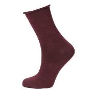 Trofe Cotton Solid Sock Weinrot Strl 37/41 Damen
