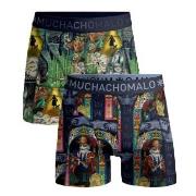 Muchachomalo 2P Puss Boots Wizard Oz Boxer Mixed Baumwolle Small Herre...
