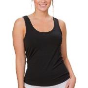 Trofe Basic Top 2P Schwarz Baumwolle Small Damen