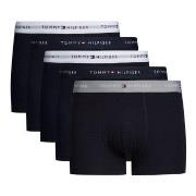 Tommy Hilfiger 5P Signature Cotton Essential Trunk Weiß/Marine Baumwol...