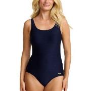 Damella Alice Textured Swimsuit Marine Nylon 38 Damen