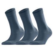 Falke 3P Women Cotton Touch Dunkelblau Gr 39/42 Damen